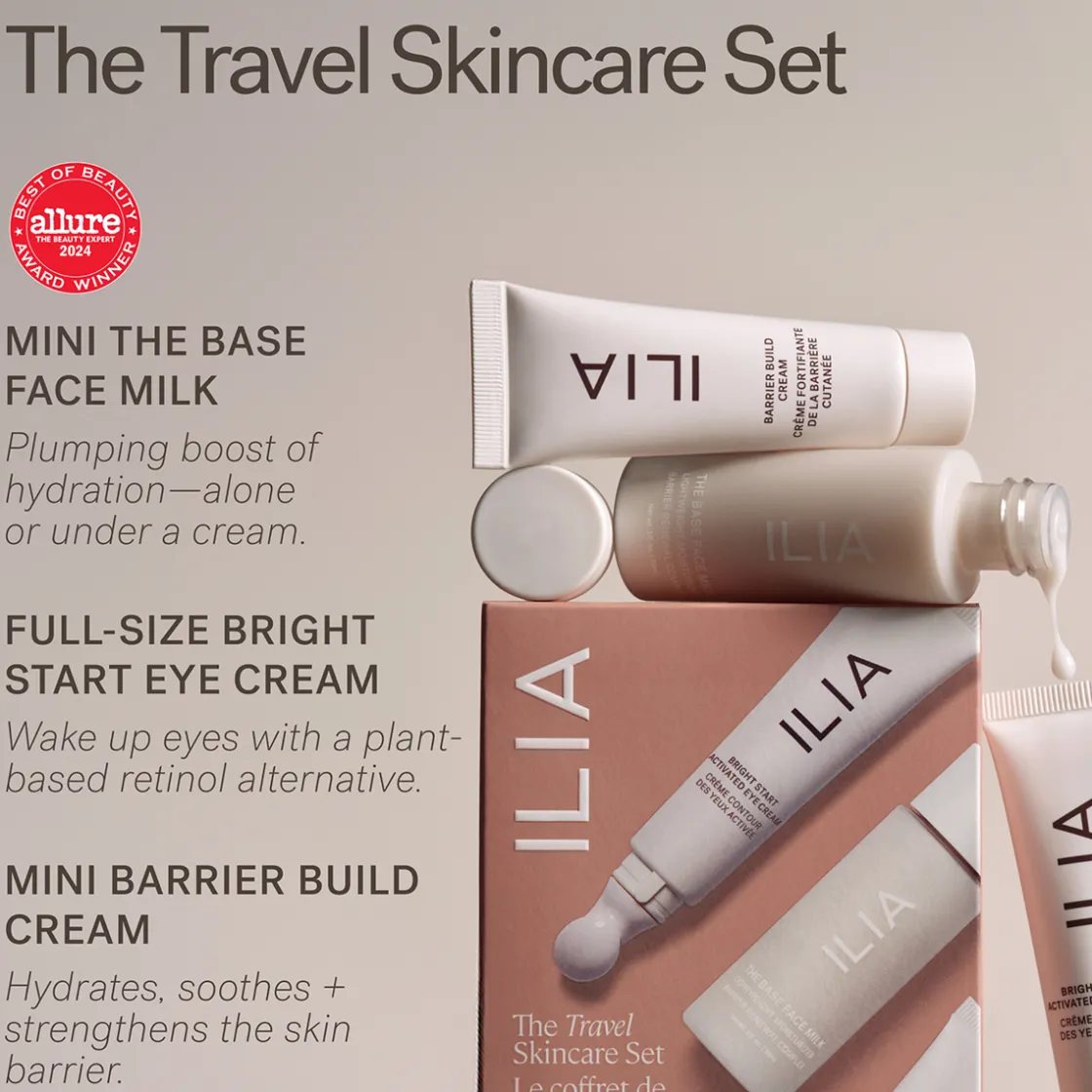 Ilia Skin Care Set Discount