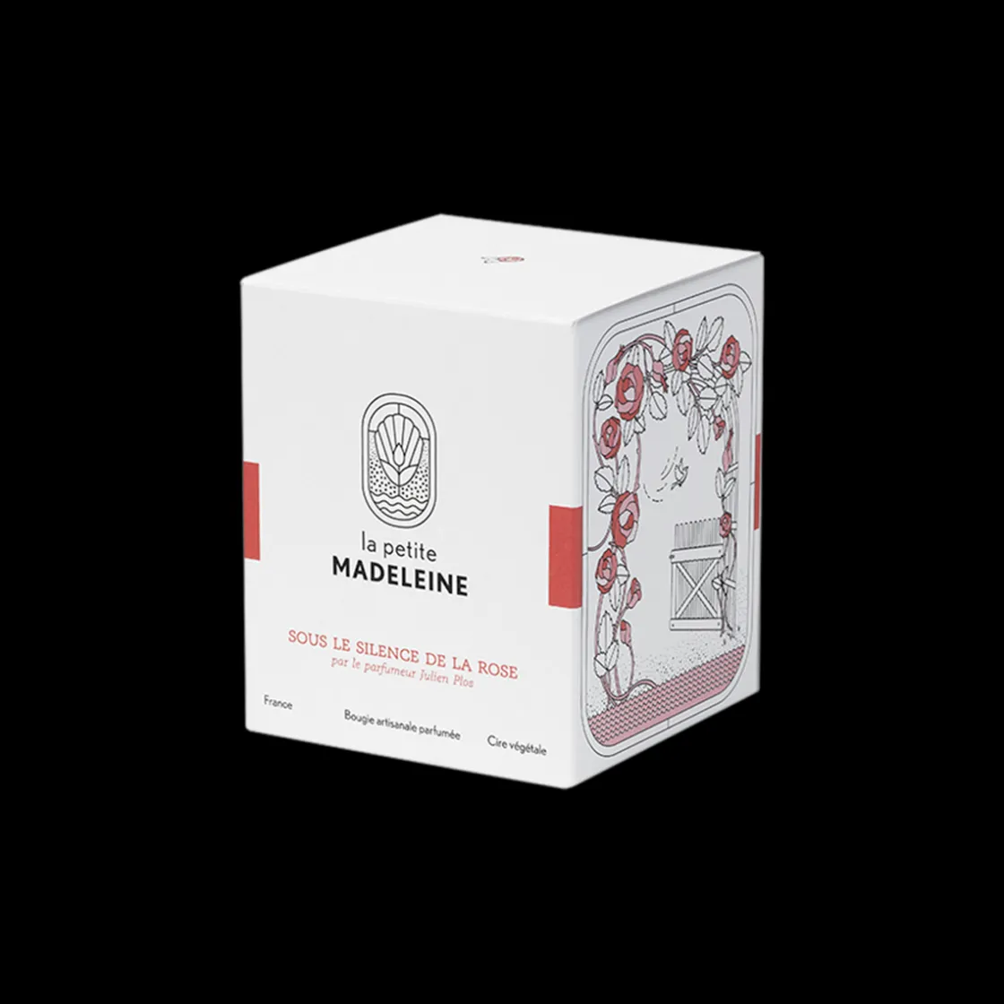 La petite Madeleine Sous le Silence la Rose Scented Candle 180gr Outlet