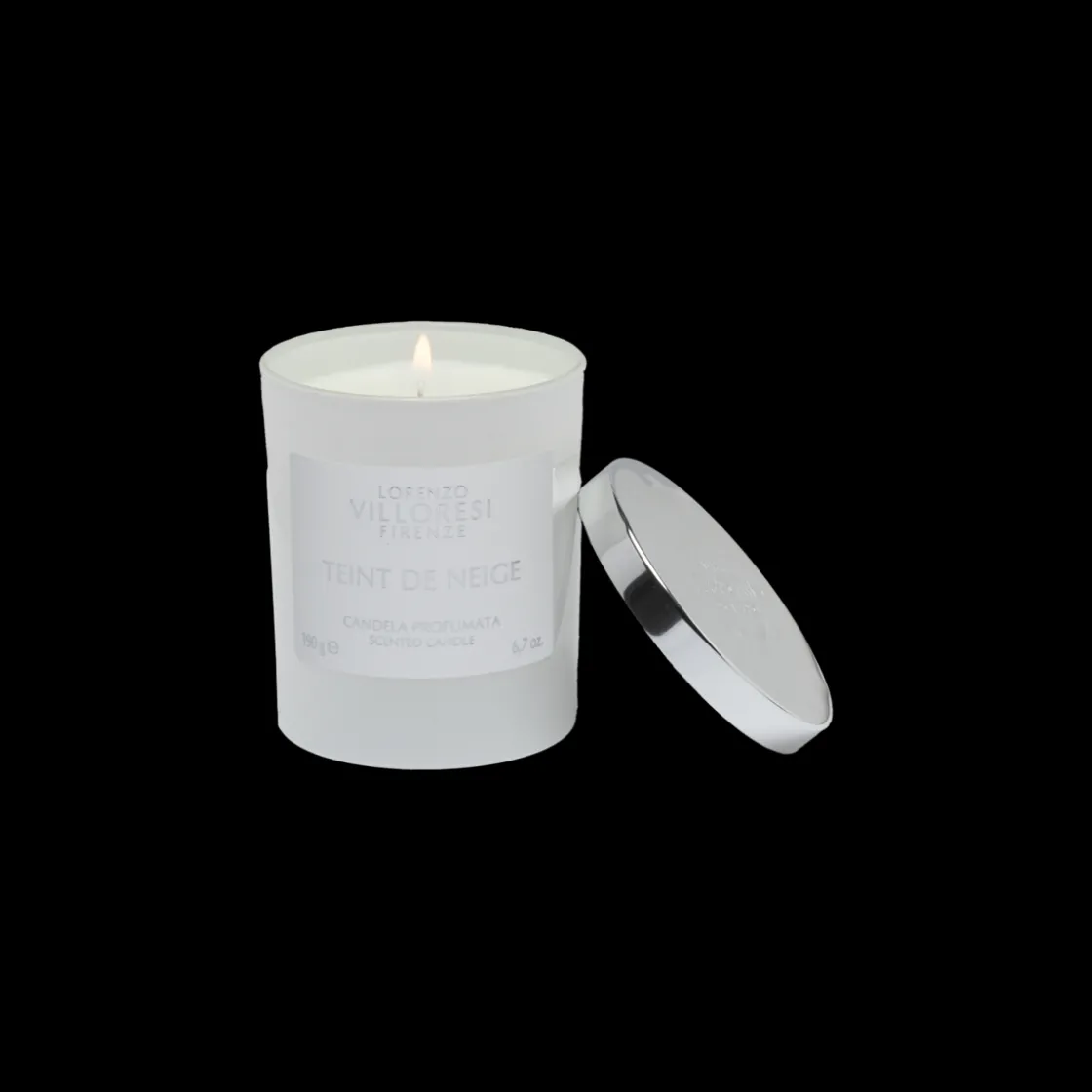 Lorenzo Villoresi Teint de Neige Scented Candle 190gr Hot