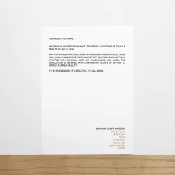 TOBBA Tendresse D'automne Eau de parfum 100ml Clearance