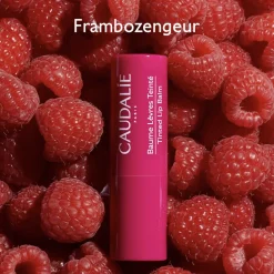 Caudalie Tinted Lip Balm Framboos