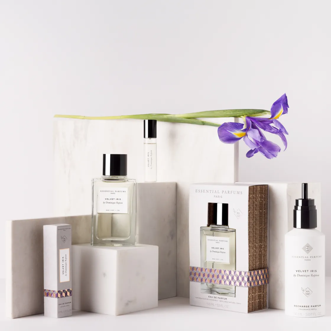 Essential Parfums Velvet Iris Eau de Parfum Refill 150ml New